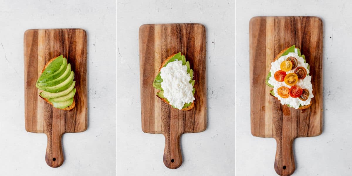 how to make cottage cheese toast