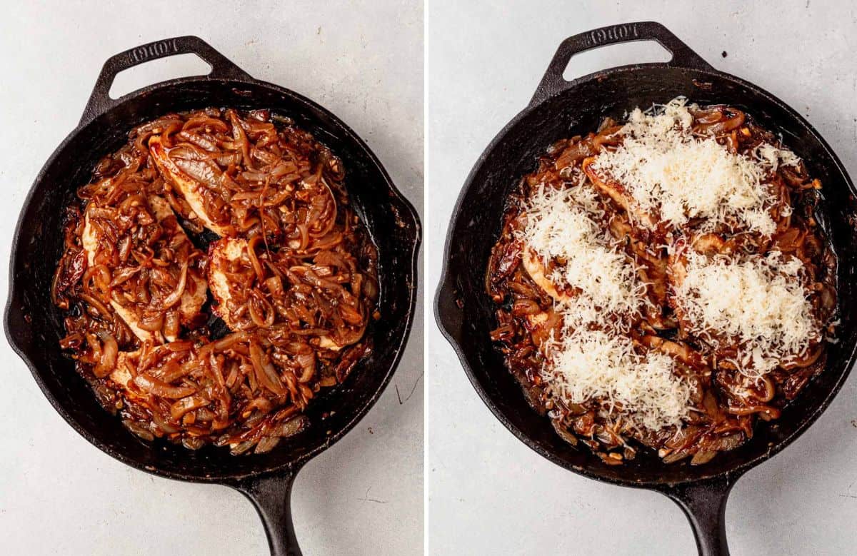 how to make french onion chicken bake