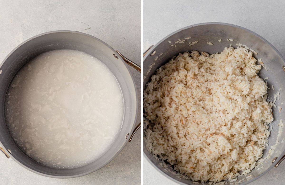 how to make coconut rice